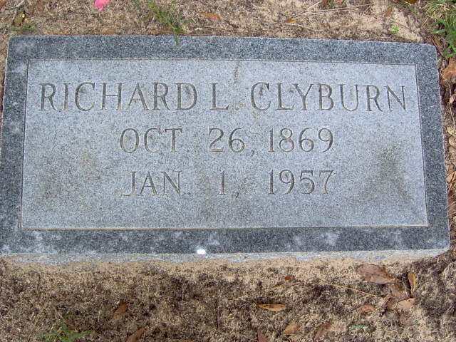 Headstone for Clyburn, Richard L.